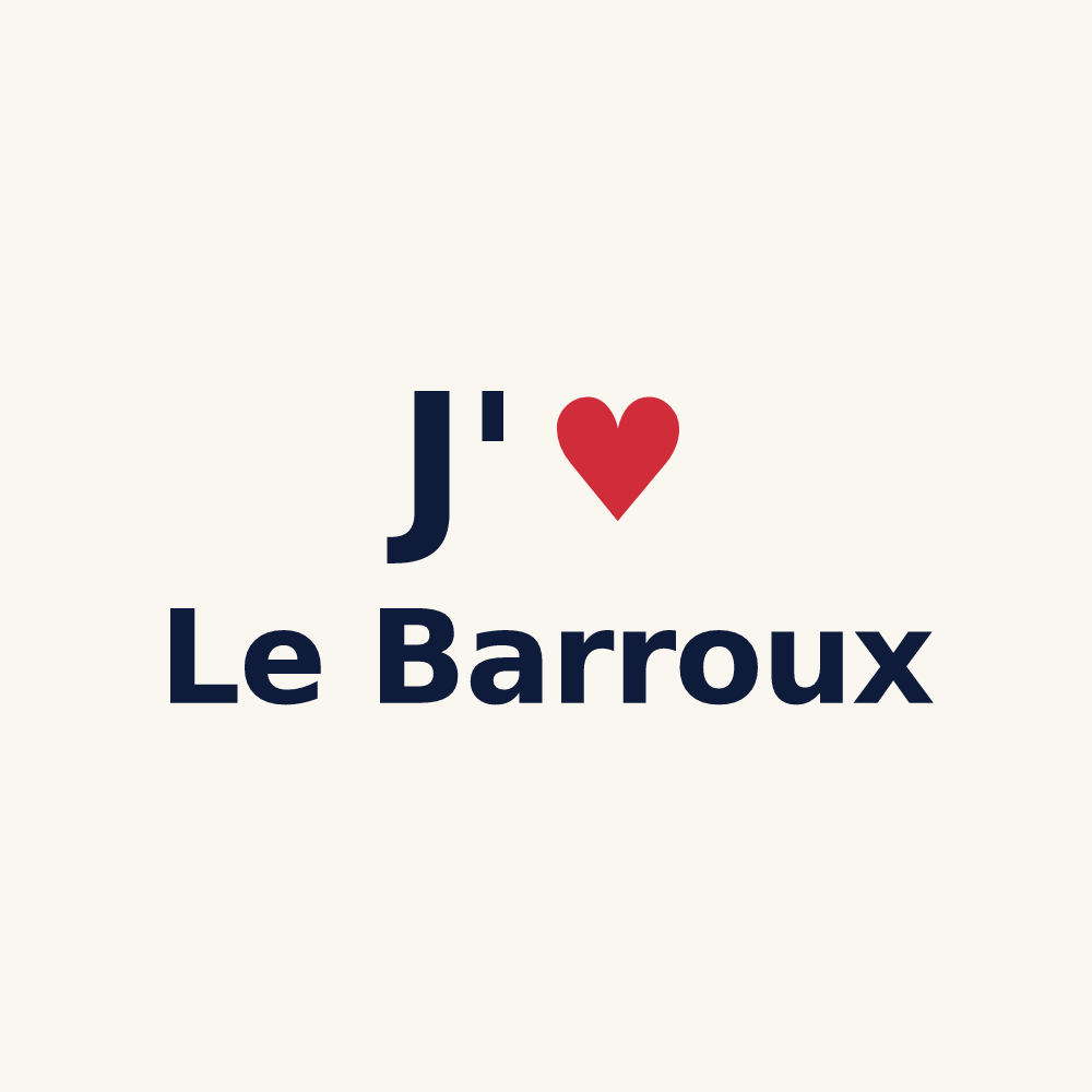 Tasse personnalisée Le Barroux — design J'aime Le Barroux