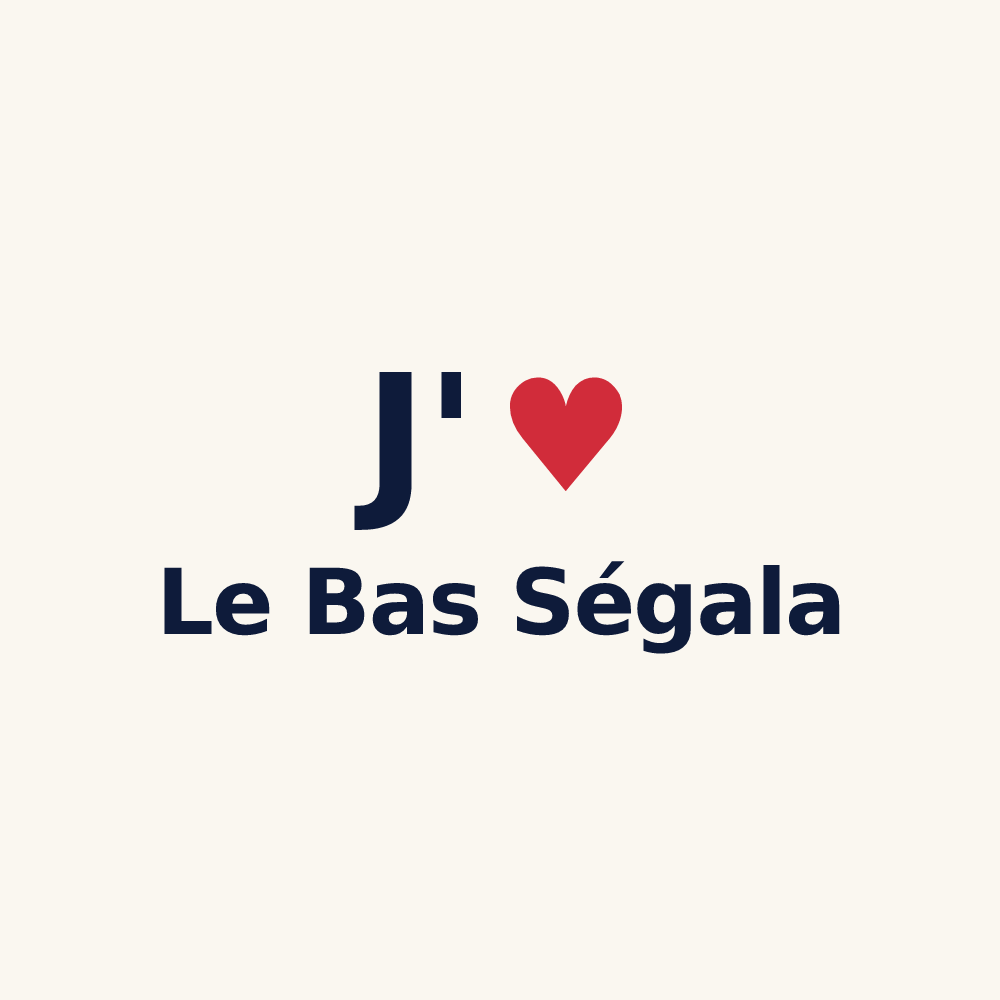 Tasse personnalisée Le Bas Ségala — design J'aime Le Bas Ségala
