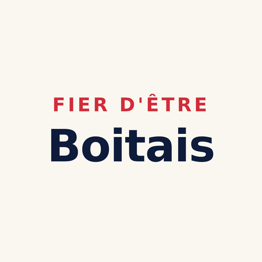 Tasse « Fier d'être Boitais » — design pour Le Bois-Plage-en-Ré