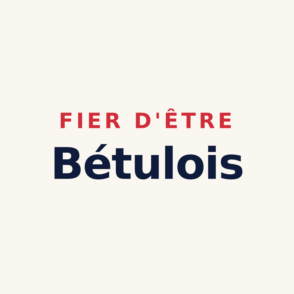 Tasse « Fier d'être Bétulois » — design pour Le Boullay-Mivoye