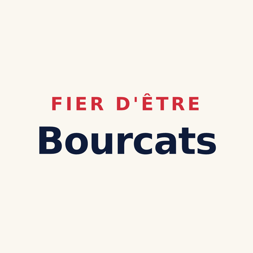 Tasse « Fier d'être Bourcats » — design pour Le Bourg-d'Oisans