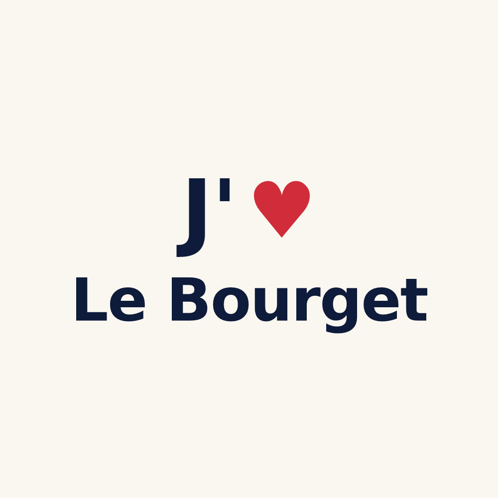 Tasse personnalisée Le Bourget — design J'aime Le Bourget