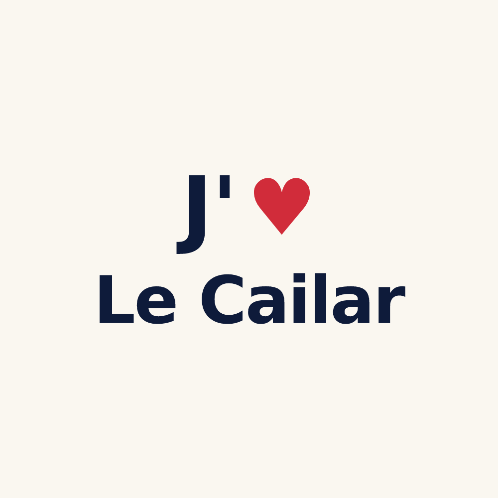 Tasse personnalisée Le Cailar — design J'aime Le Cailar