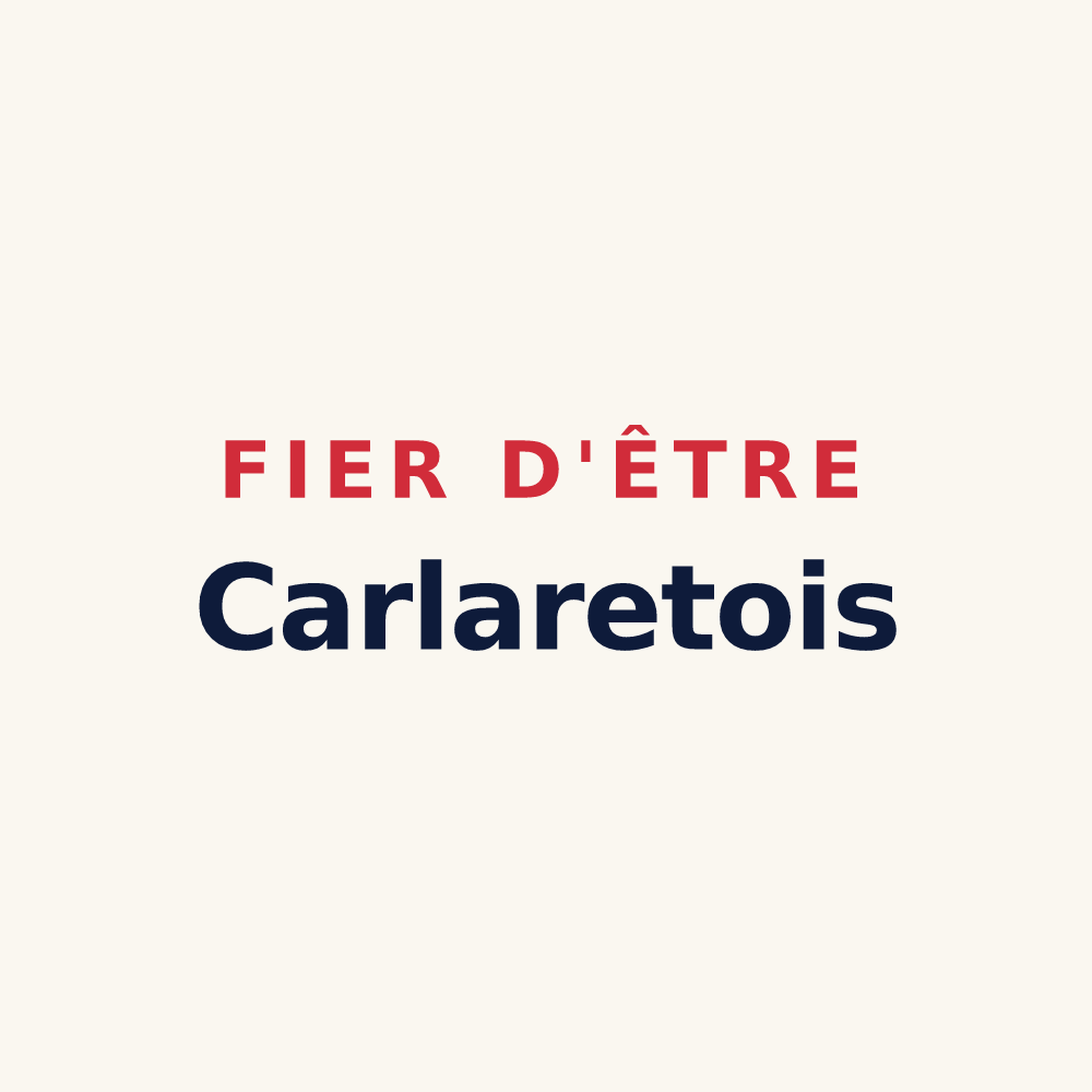 Tasse « Fier d'être Carlaretois » — design pour Le Carlaret