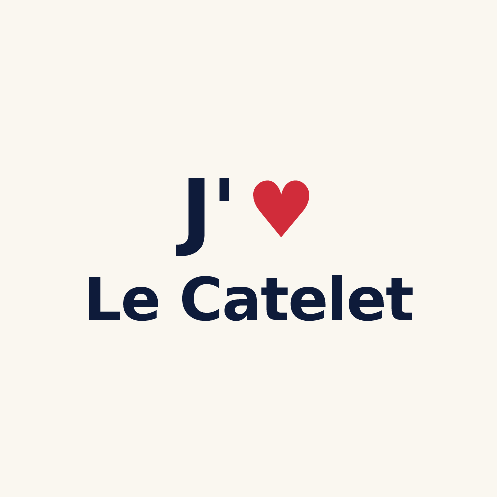 Tasse personnalisée Le Catelet — design J'aime Le Catelet