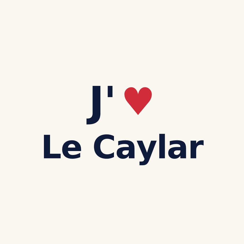 Tasse personnalisée Le Caylar — design J'aime Le Caylar