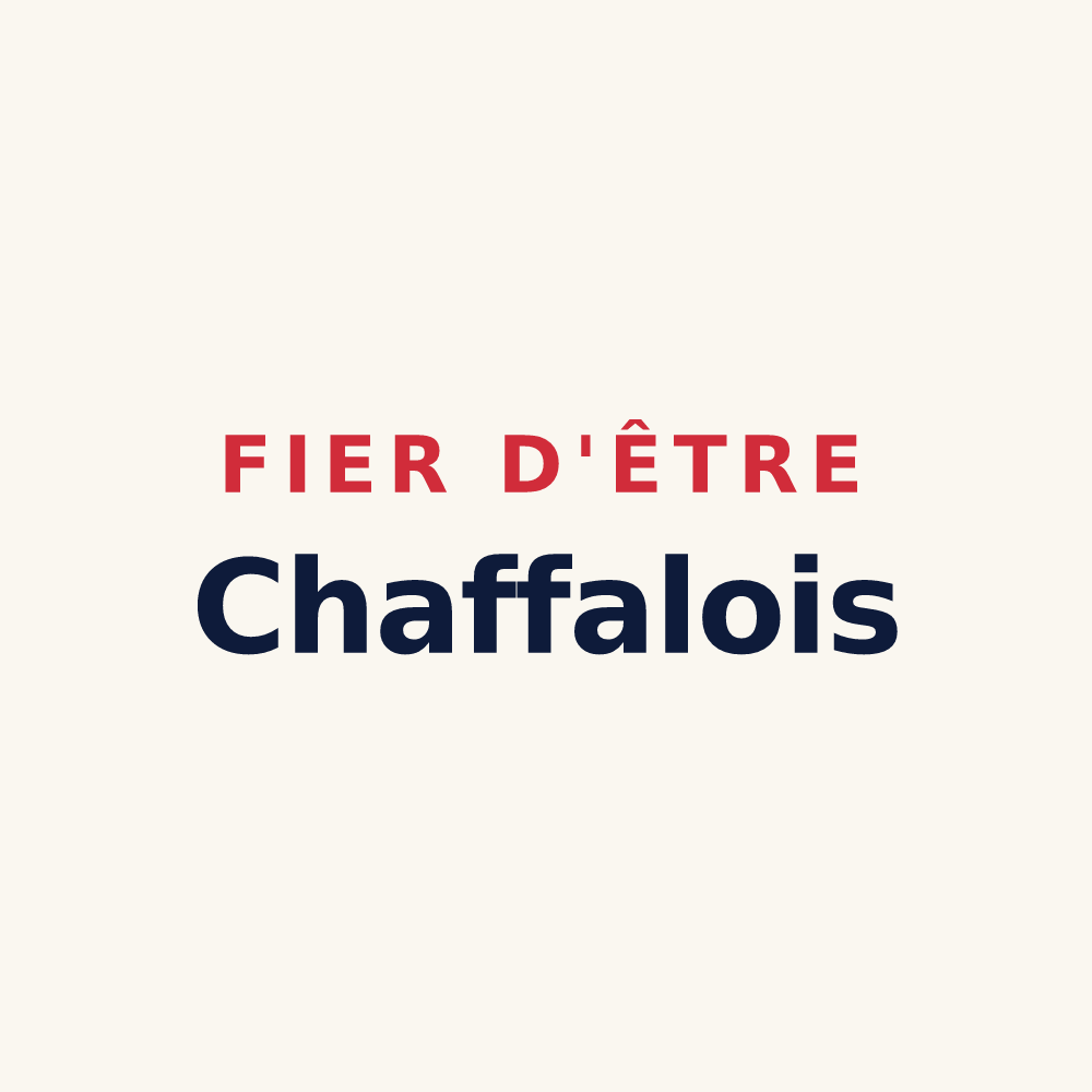 Tasse « Fier d'être Chaffalois » — design pour Le Chaffal