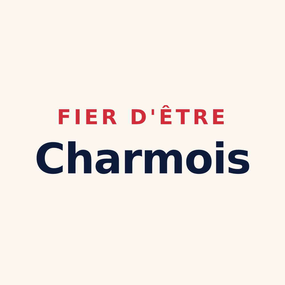 Tasse « Fier d'être Charmois » — design pour Le Charme