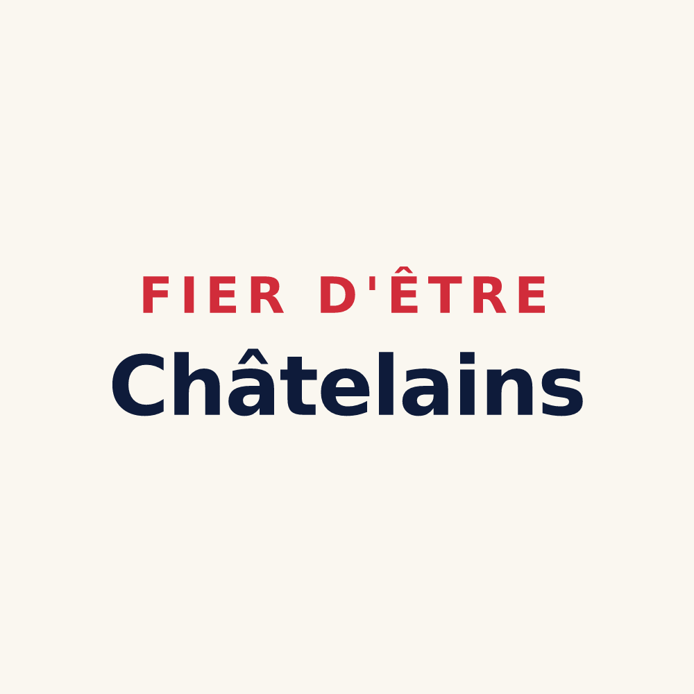 Tasse « Fier d'être Châtelains » — design pour Le Châtelet-en-Brie