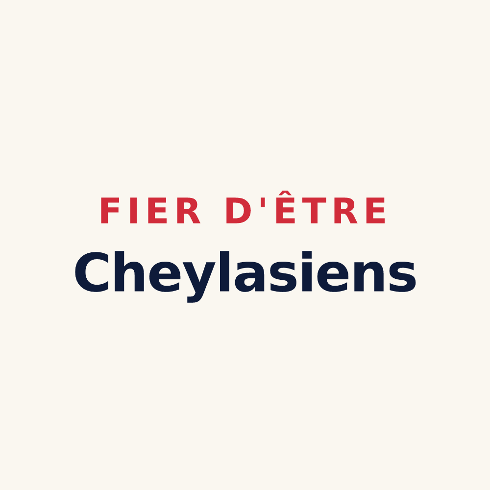 Tasse « Fier d'être Cheylasiens » — design pour Le Cheylas