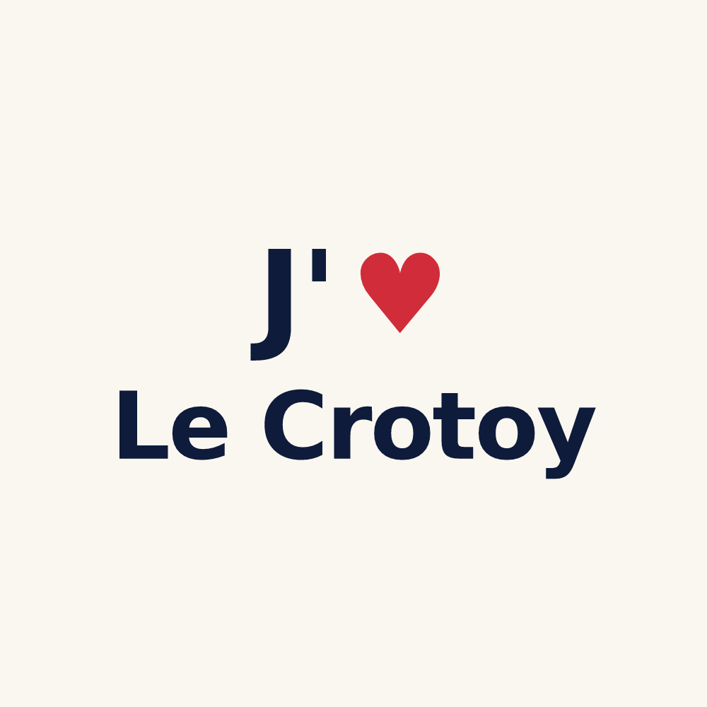 Tasse personnalisée Le Crotoy — design J'aime Le Crotoy