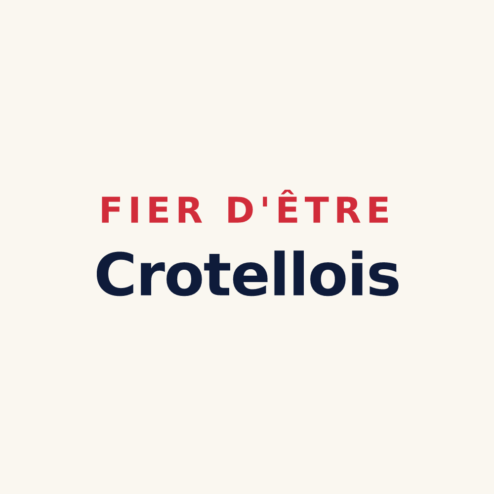 Tasse « Fier d'être Crotellois » — design pour Le Crotoy