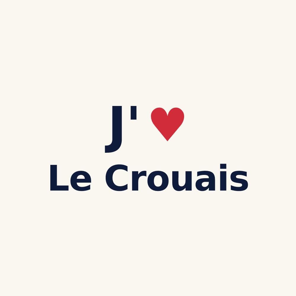 Tasse personnalisée Le Crouais — design J'aime Le Crouais