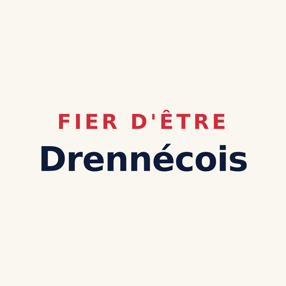 Tasse « Fier d'être Drennécois » — design pour Le Drennec