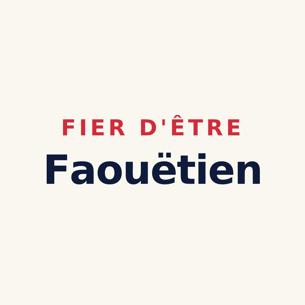 Tasse « Fier d'être Faouëtien » — design pour Le Faouët