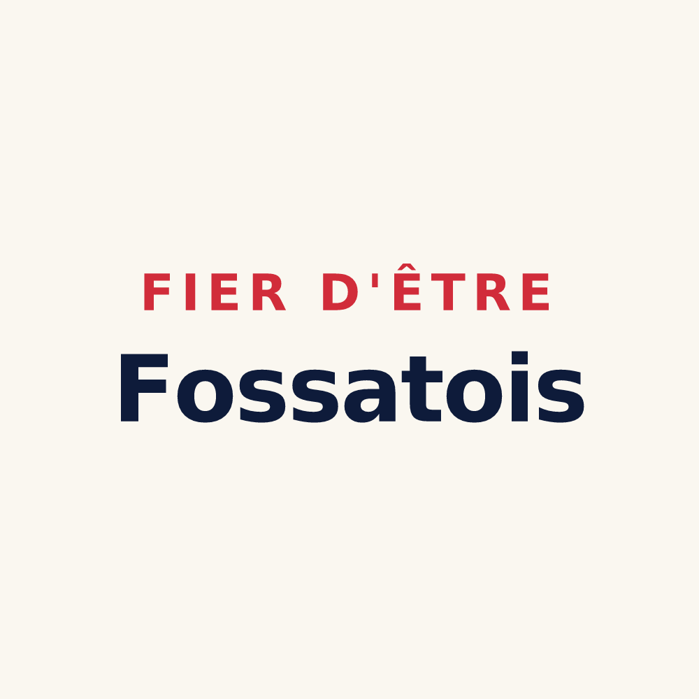 Tasse « Fier d'être Fossatois » — design pour Le Fossat