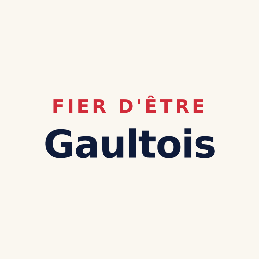 Tasse « Fier d'être Gaultois » — design pour Le Gault-du-Perche