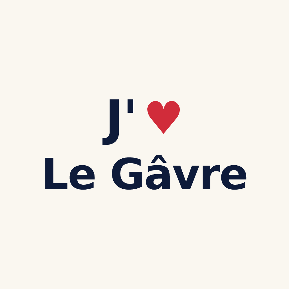 Tasse personnalisée Le Gâvre — design J'aime Le Gâvre