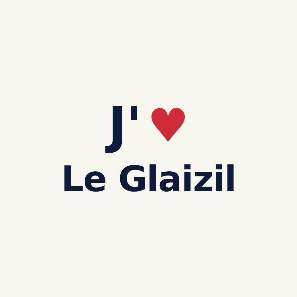 Tasse personnalisée Le Glaizil — design J'aime Le Glaizil