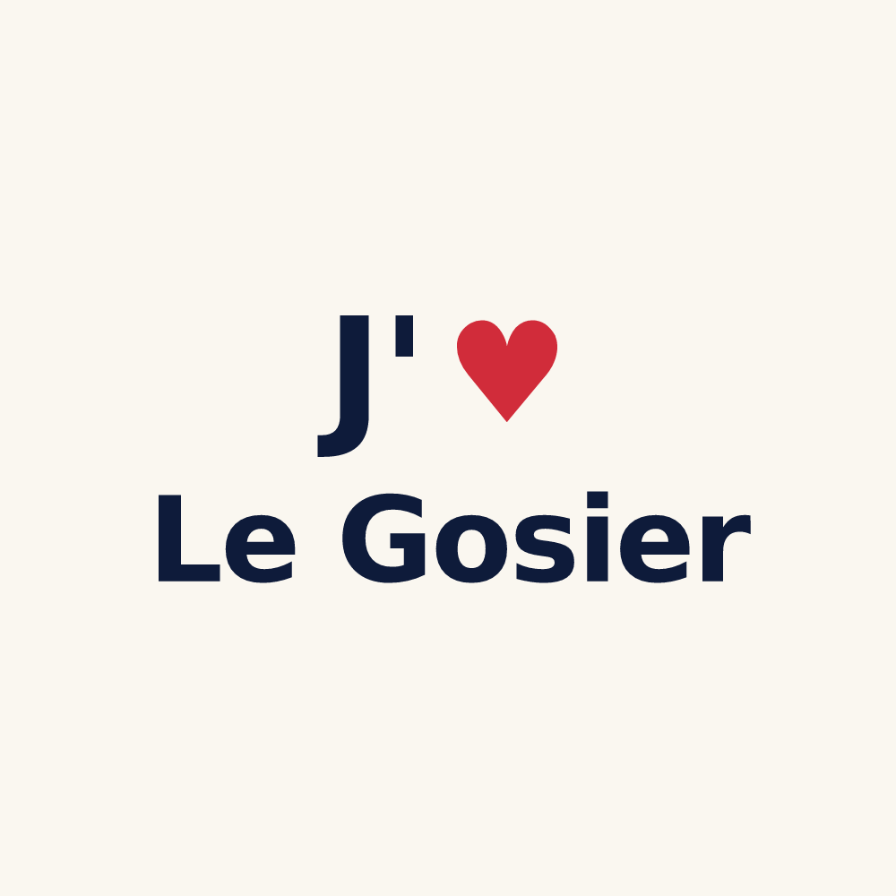 Tasse personnalisée Le Gosier — design J'aime Le Gosier