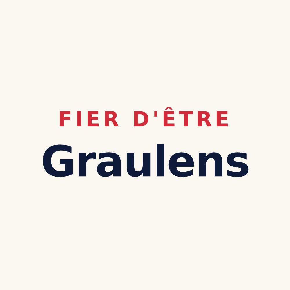Tasse « Fier d'être Graulens » — design pour Le Grau-du-Roi