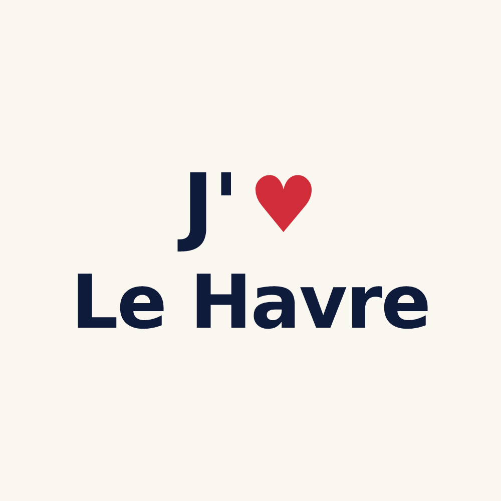 Tasse personnalisée Le Havre — design J'aime Le Havre