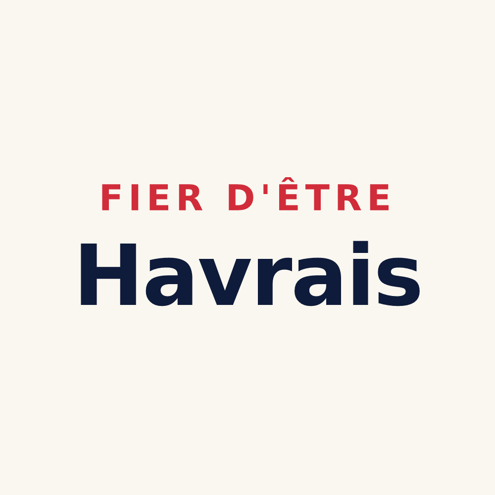Tasse « Fier d'être Havrais » — design pour Le Havre