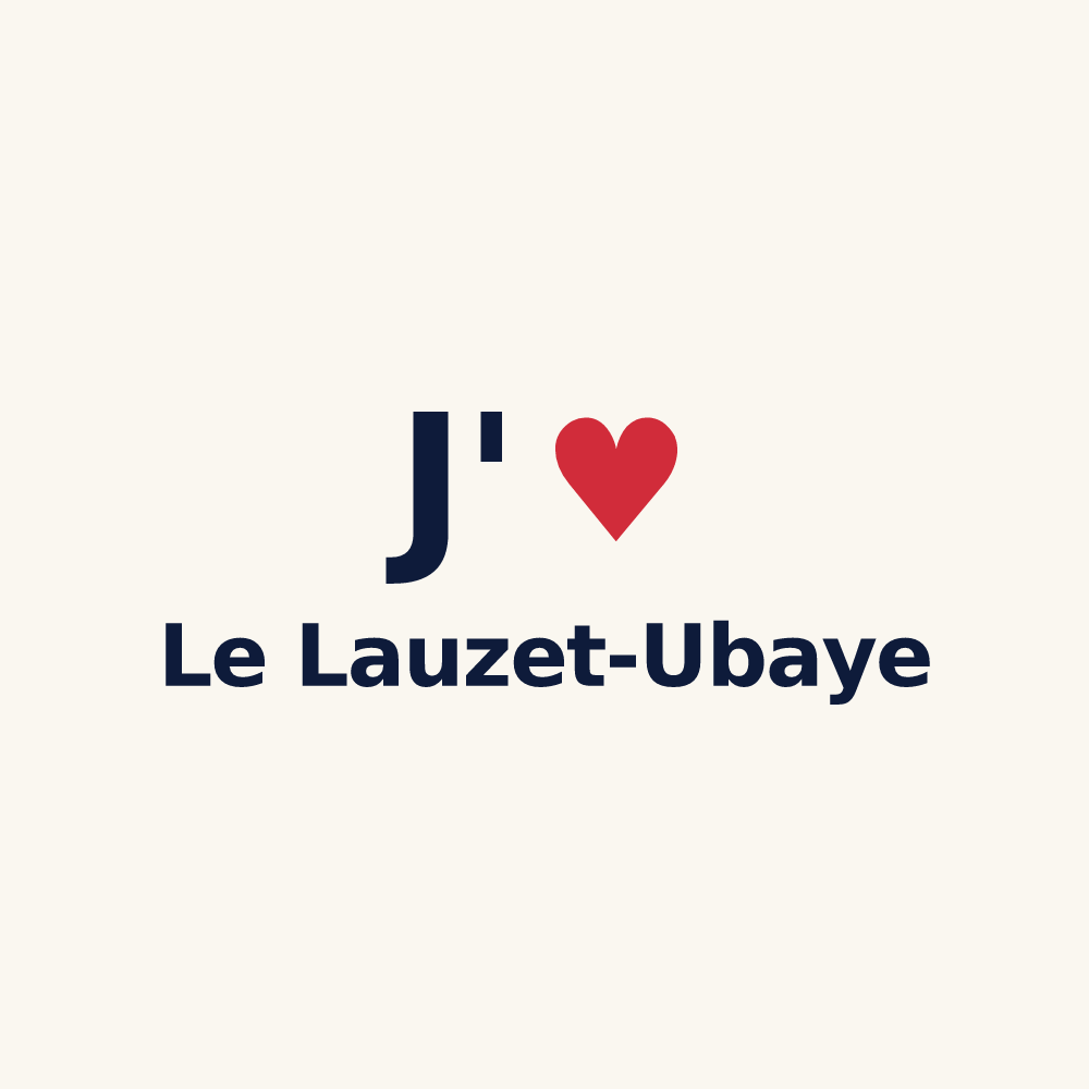 Tasse personnalisée Le Lauzet-Ubaye — design J'aime Le Lauzet-Ubaye