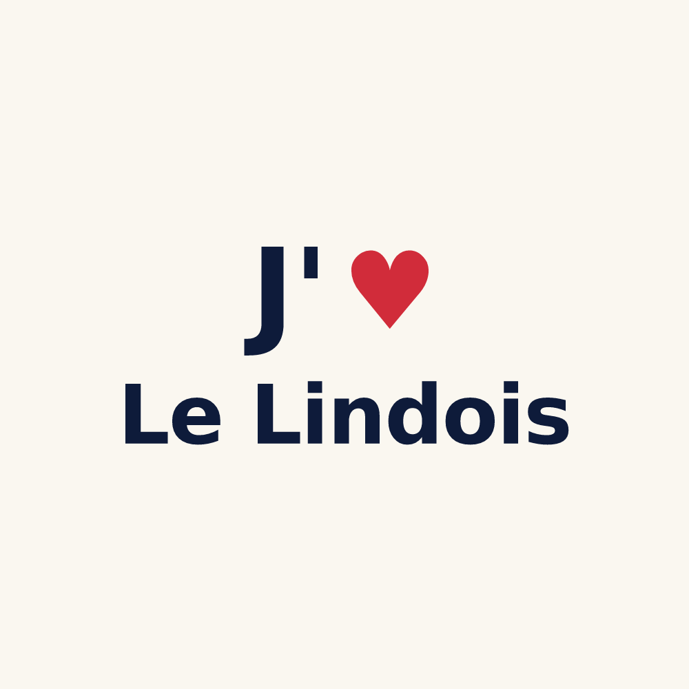 Tasse personnalisée Le Lindois — design J'aime Le Lindois