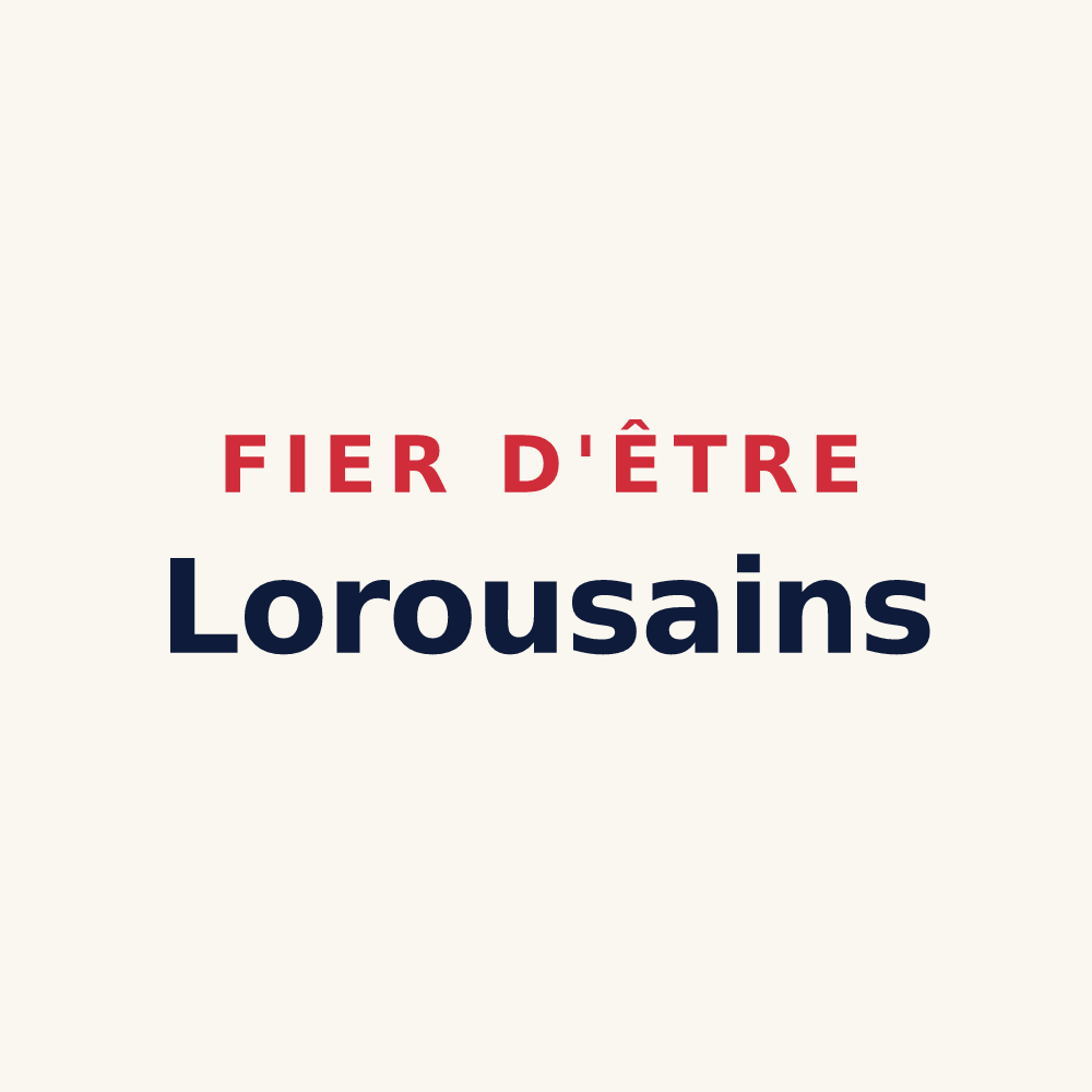 Tasse « Fier d'être Lorousains » — design pour Le Loroux-Bottereau