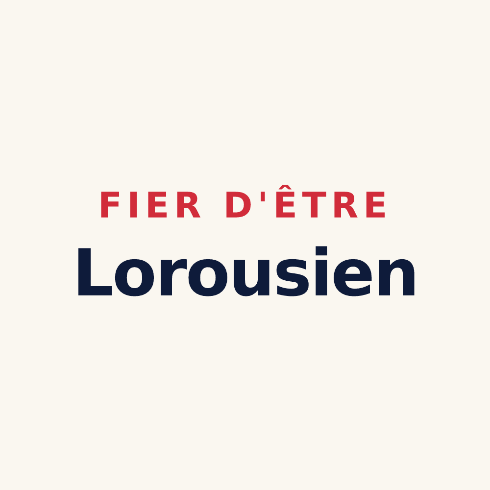 Tasse « Fier d'être Lorousien » — design pour Le Loroux