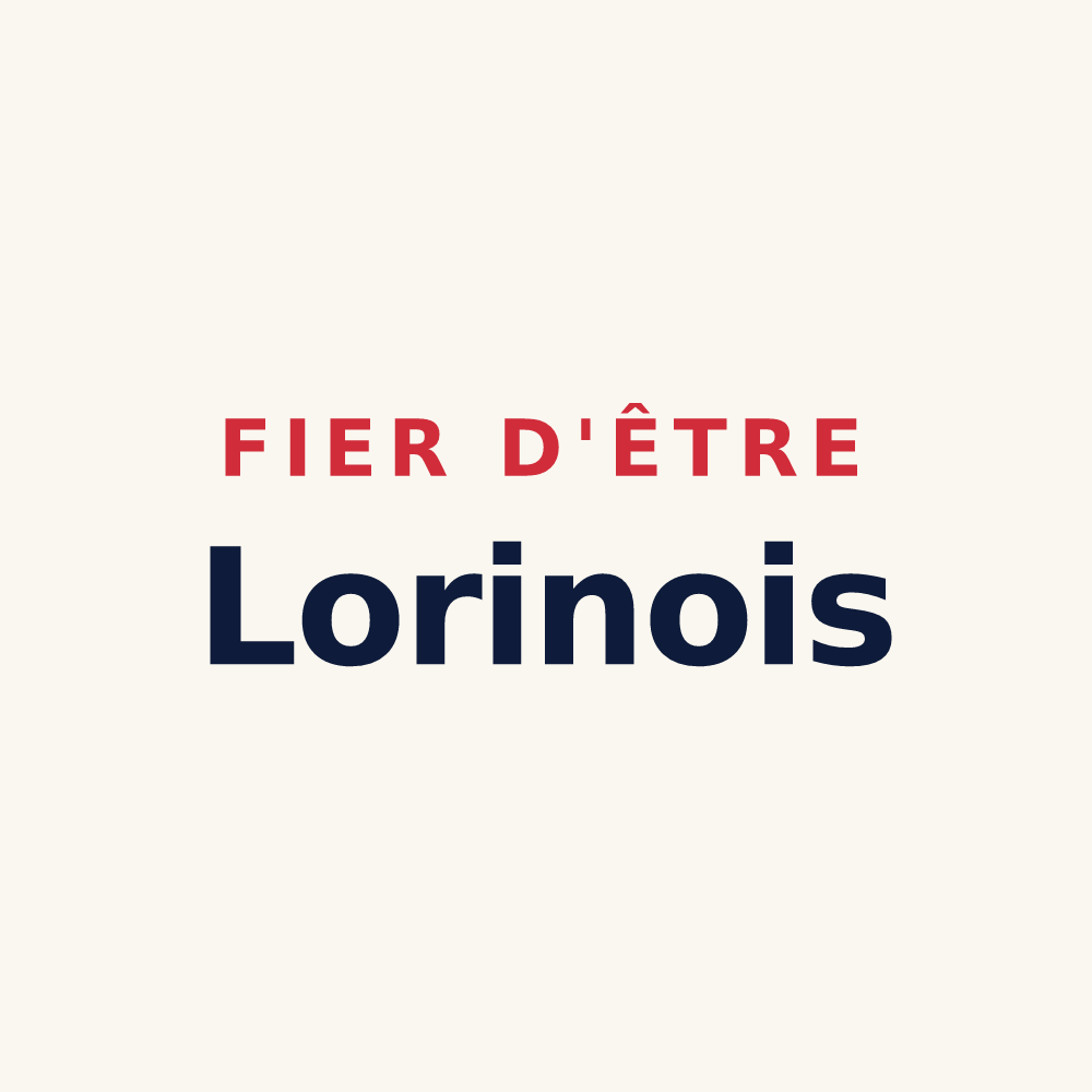 Tasse « Fier d'être Lorinois » — design pour Le Lorrain