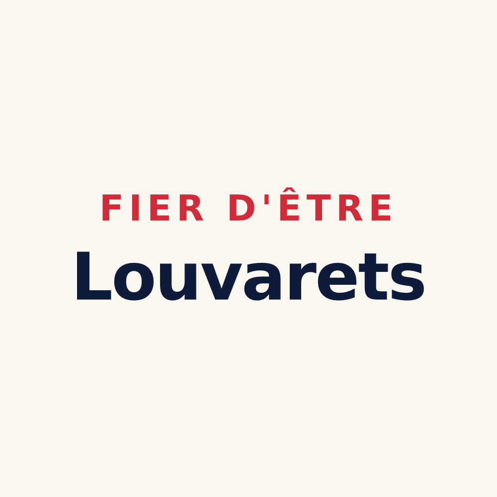Tasse « Fier d'être Louvarets » — design pour Le Louverot