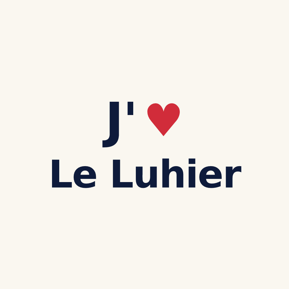 Tasse personnalisée Le Luhier — design J'aime Le Luhier