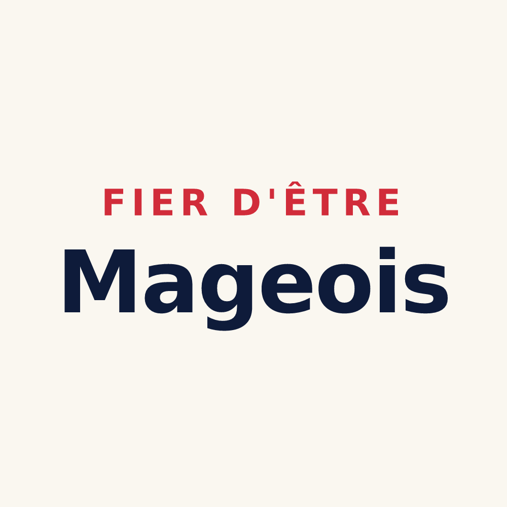 Tasse « Fier d'être Mageois » — design pour Le Mage