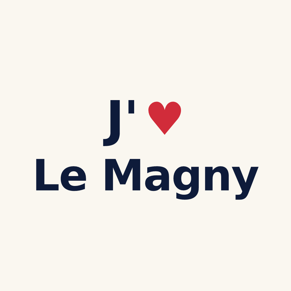 Tasse personnalisée Le Magny — design J'aime Le Magny