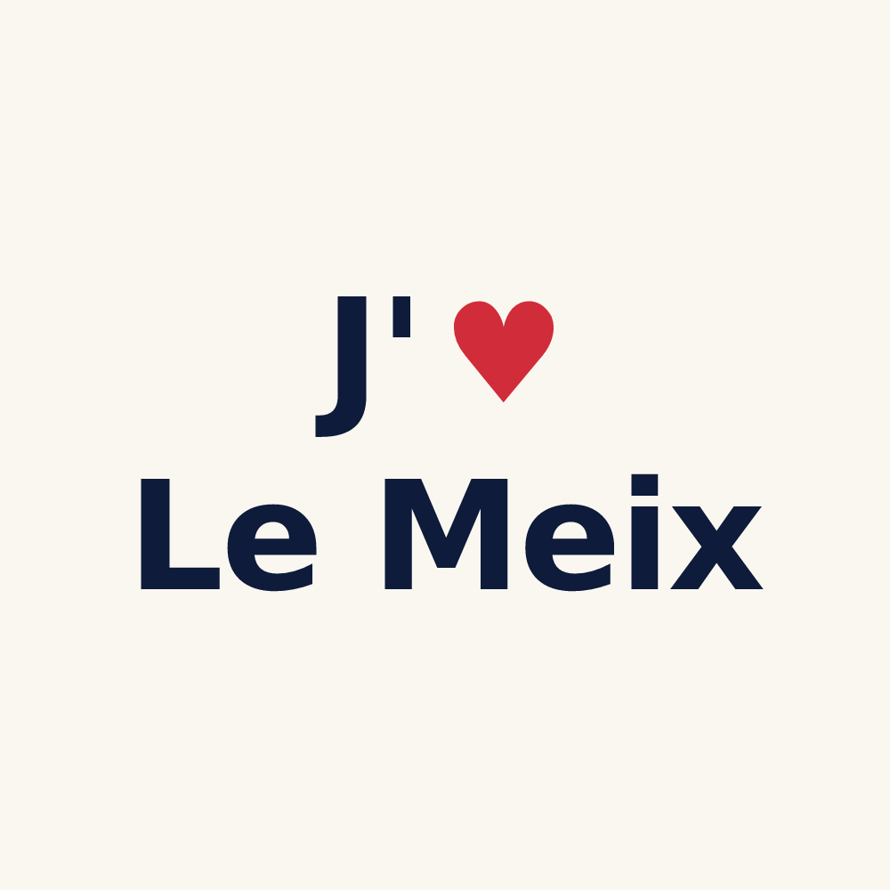 Tasse personnalisée Le Meix — design J'aime Le Meix
