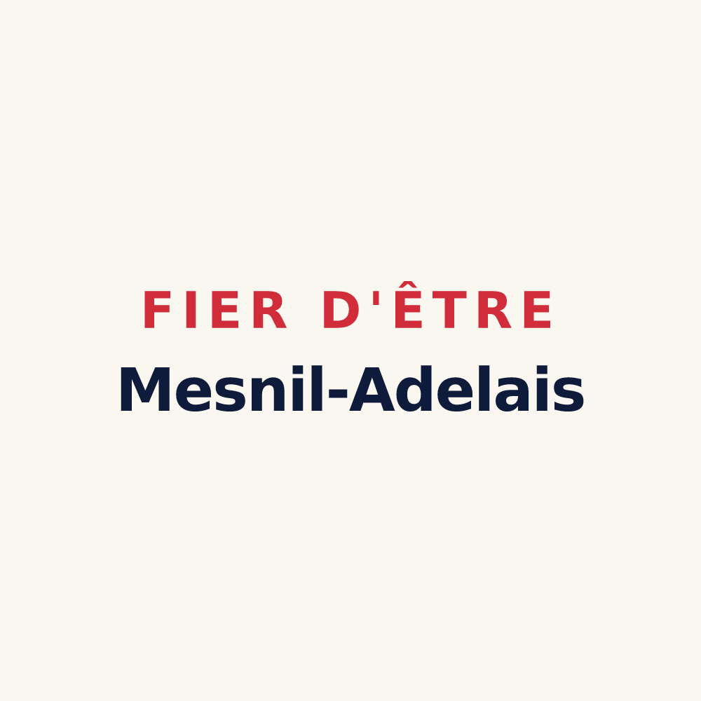 Tasse « Fier d'être Mesnil-Adelais » — design pour Le Mesnil-Adelée