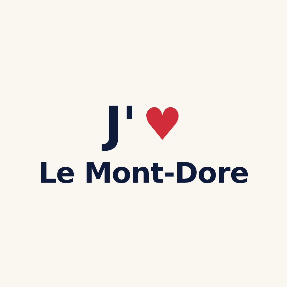 Tasse personnalisée Le Mont-Dore — design J'aime Le Mont-Dore