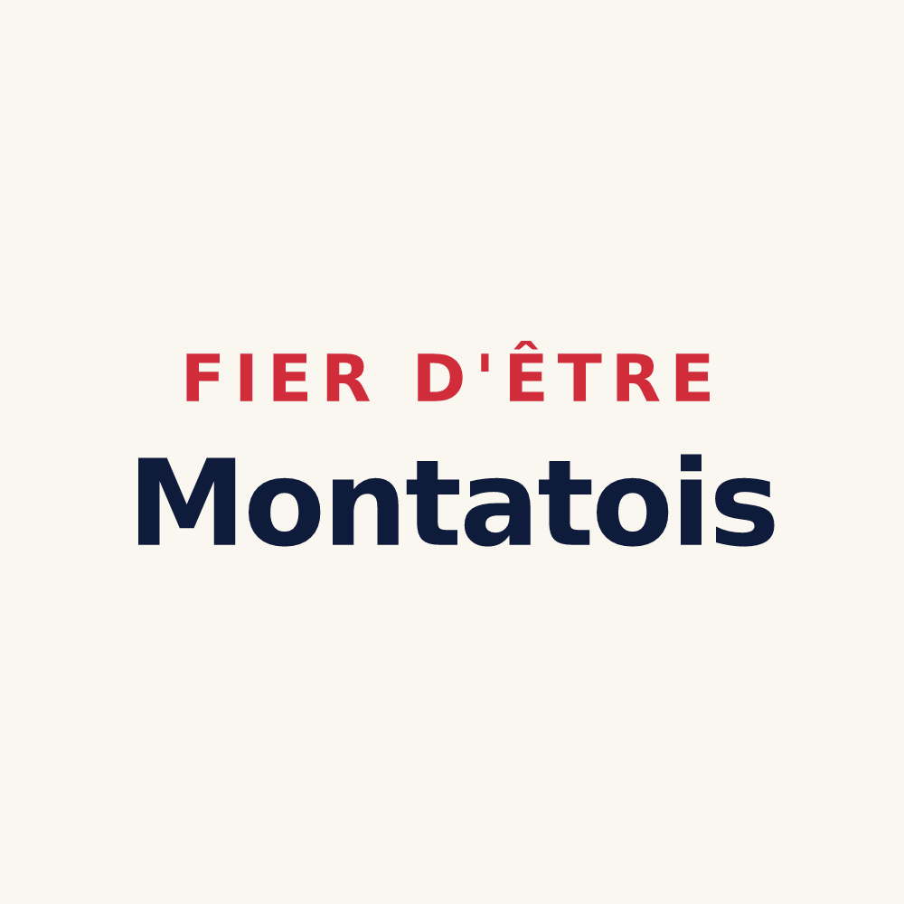 Tasse « Fier d'être Montatois » — design pour Le Montat