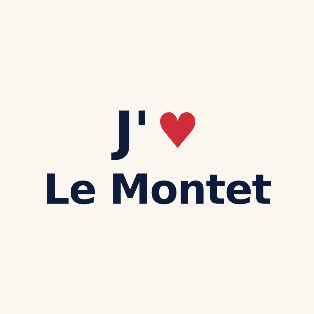 Tasse personnalisée Le Montet — design J'aime Le Montet