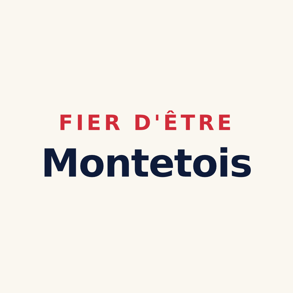 Tasse « Fier d'être Montetois » — design pour Le Montet