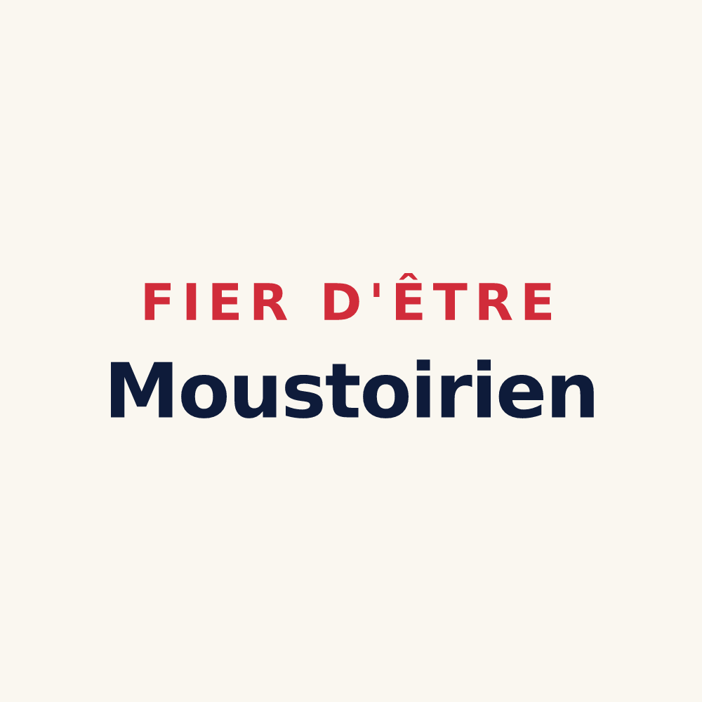 Tasse « Fier d'être Moustoirien » — design pour Le Moustoir