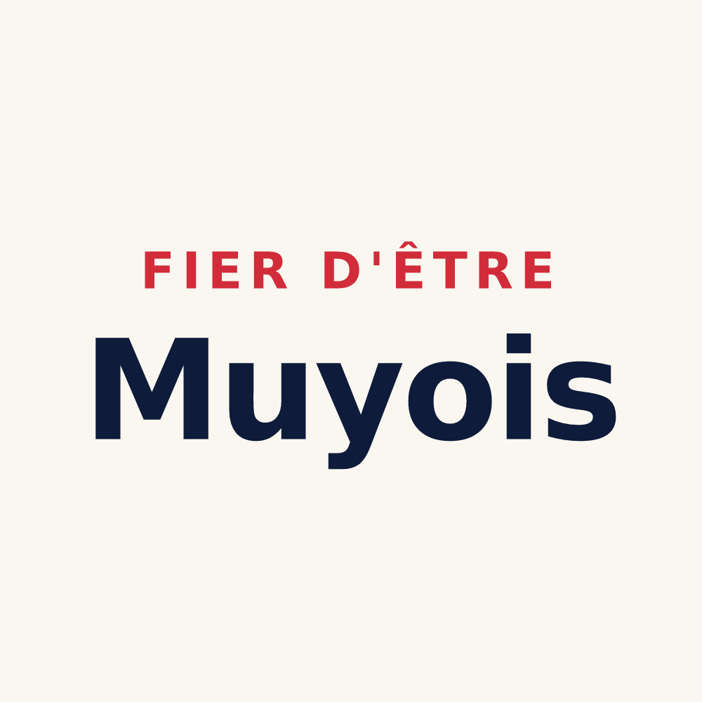 Tasse « Fier d'être Muyois » — design pour Le Muy
