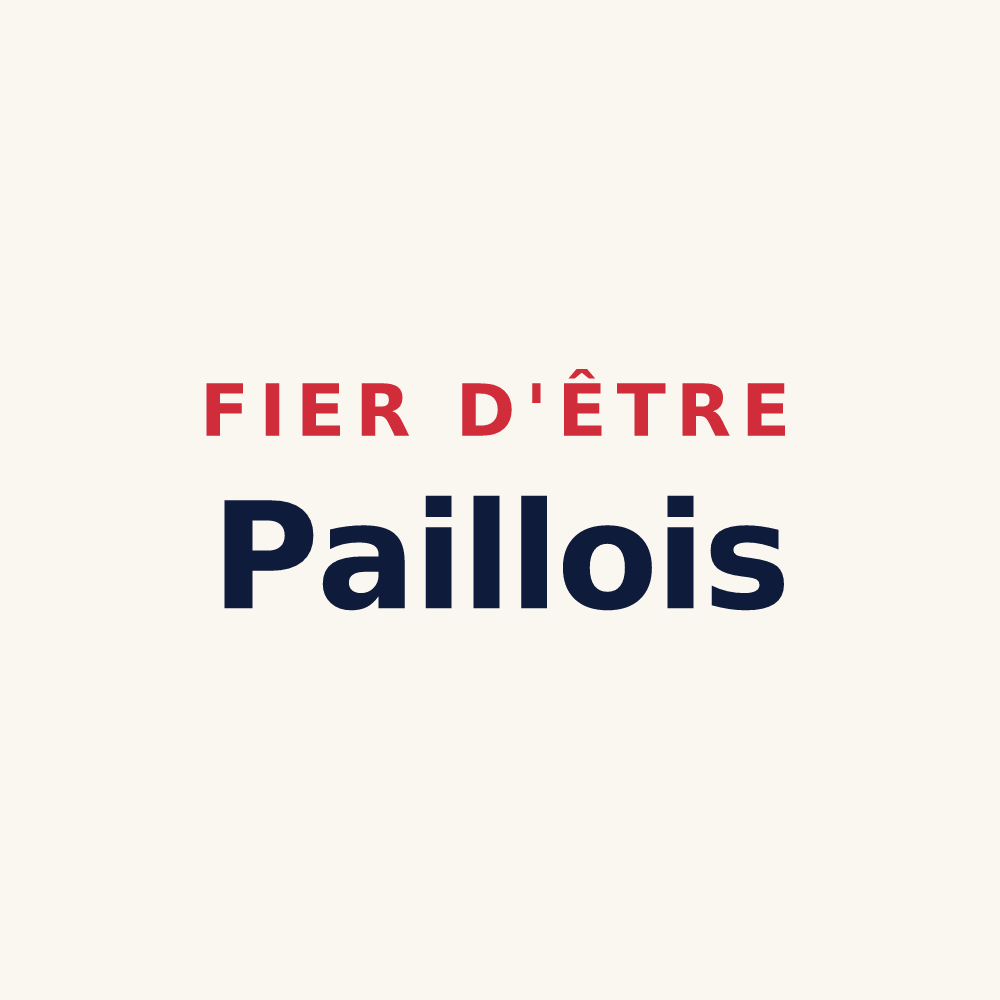 Tasse « Fier d'être Paillois » — design pour Le Pailly