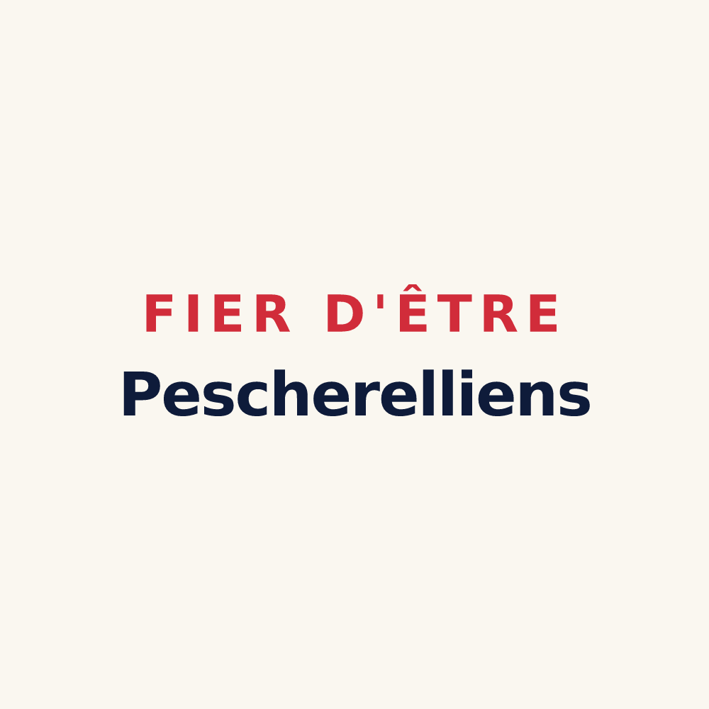 Tasse « Fier d'être Pescherelliens » — design pour Le Pêchereau