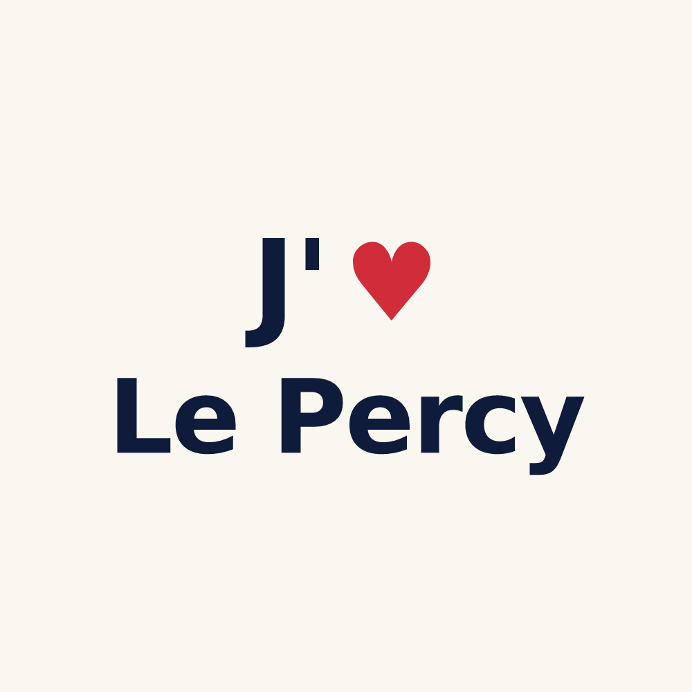 Tasse personnalisée Le Percy — design J'aime Le Percy