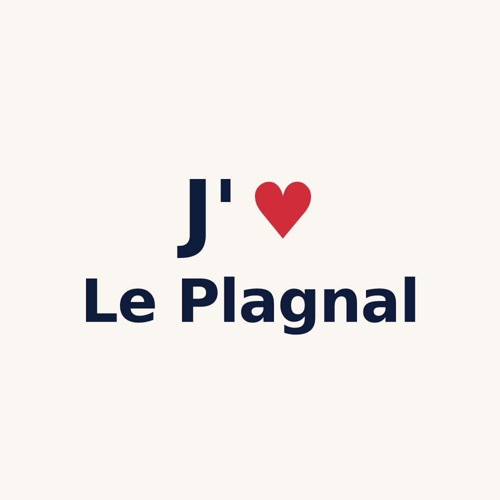 Tasse personnalisée Le Plagnal — design J'aime Le Plagnal