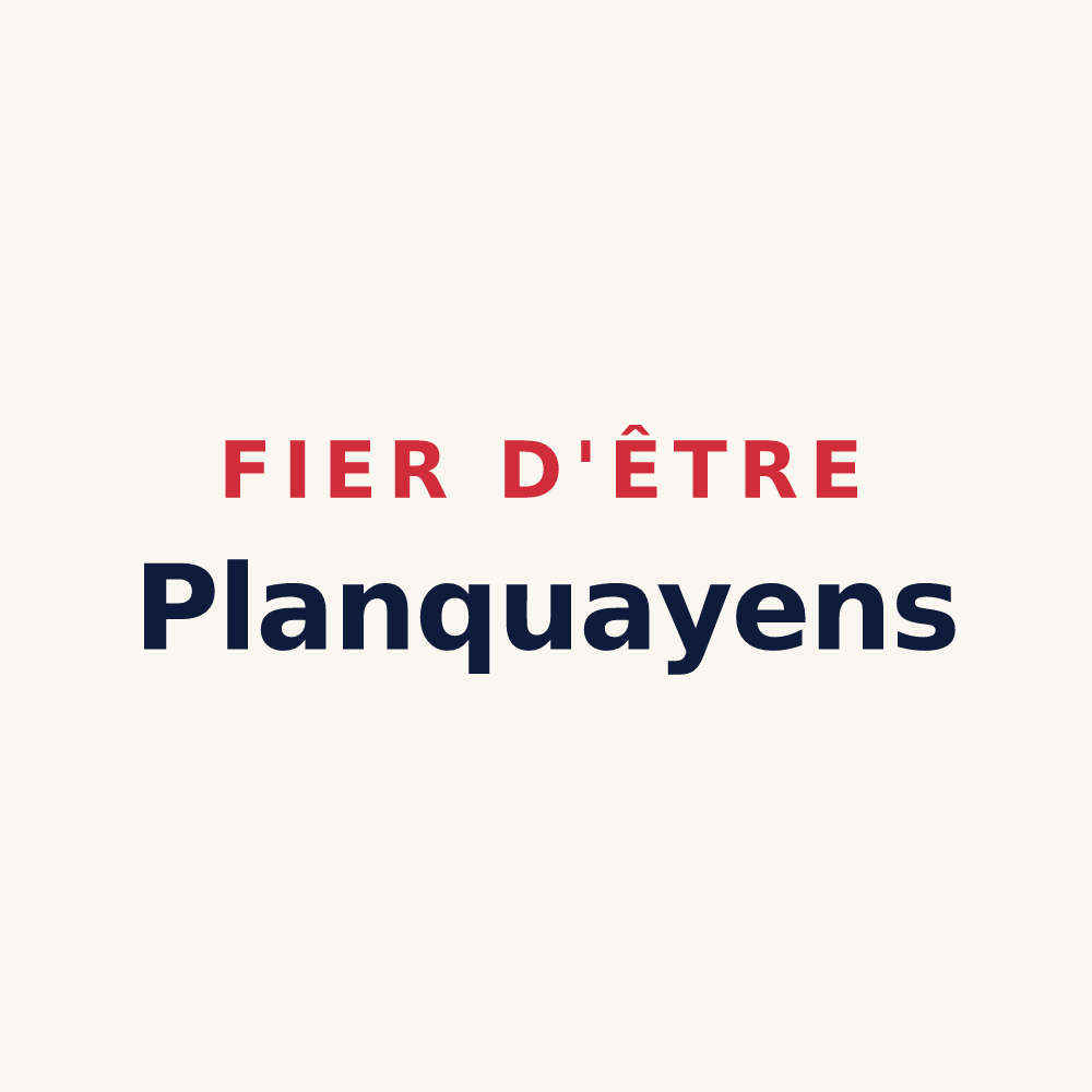 Tasse « Fier d'être Planquayens » — design pour Le Planquay