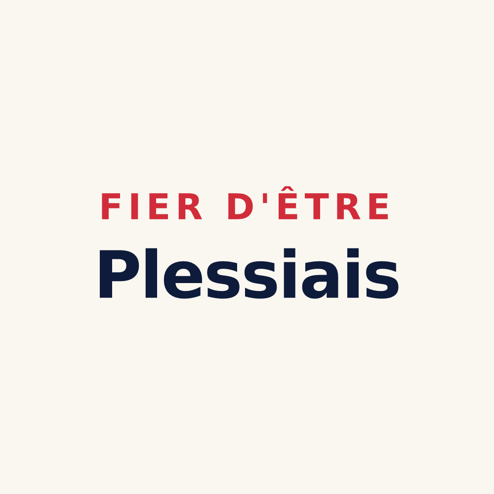 Tasse « Fier d'être Plessiais » — design pour Le Plessis-Grammoire